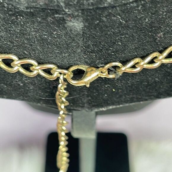 Lucia costume Jewelry Orange Fake Pearl Necklace Chocker - Picture 4 of 6